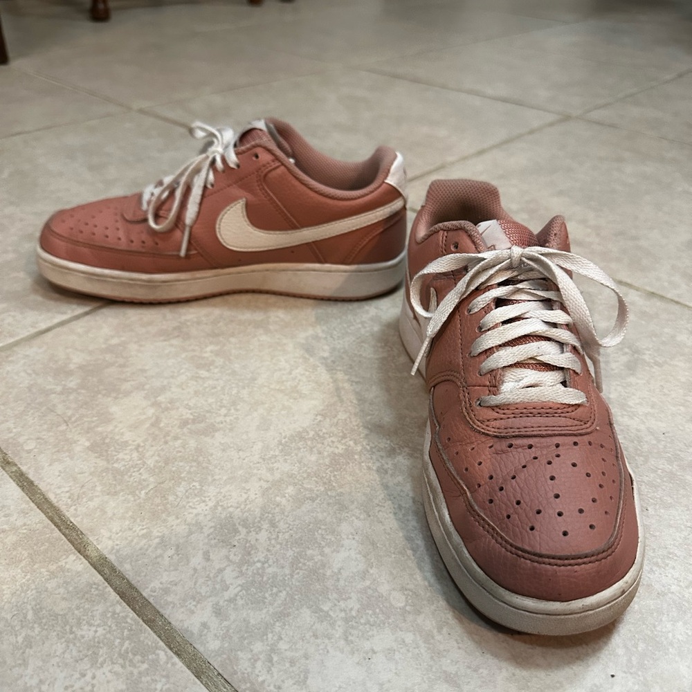 Nike Court Vision Rose Wisper Women's Shoes - Picture 2 of 6